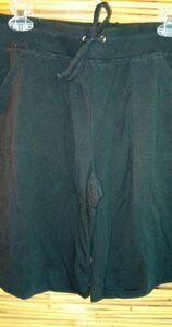 SB M Black Cotton Workout Shorts